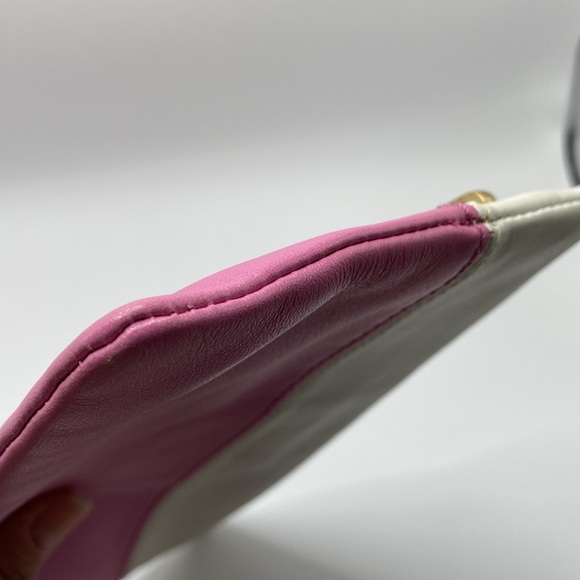 COACH Leather Josie PINK/WHITE 12277 - Picture 8 of 9